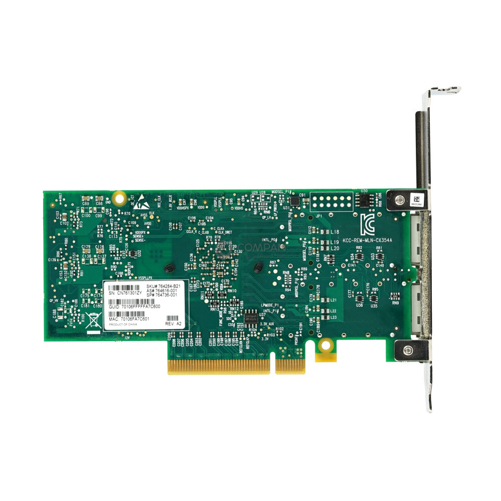 764736-001 HP INFINIBAND FDR/ETHERNET  2-PORT 10GB/40GB 544+ QSFP ADAPTER